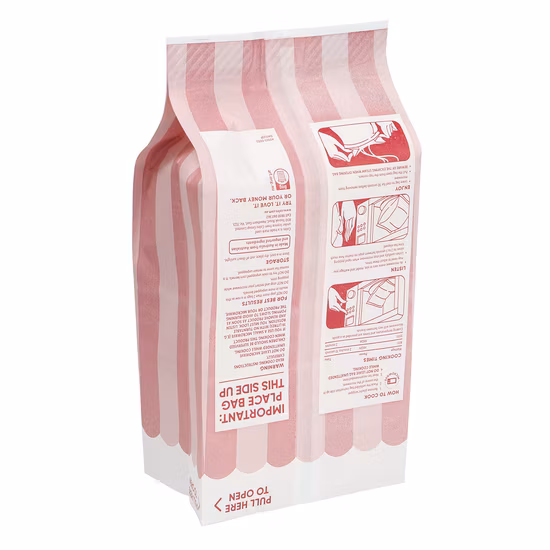 Sigillo con logo personalizzato, sacchetto per popcorn Kemasan per microonde oleato, sacchetti di carta per alimenti